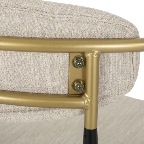 Barstools Set Of 2, Counter Height Upholstered