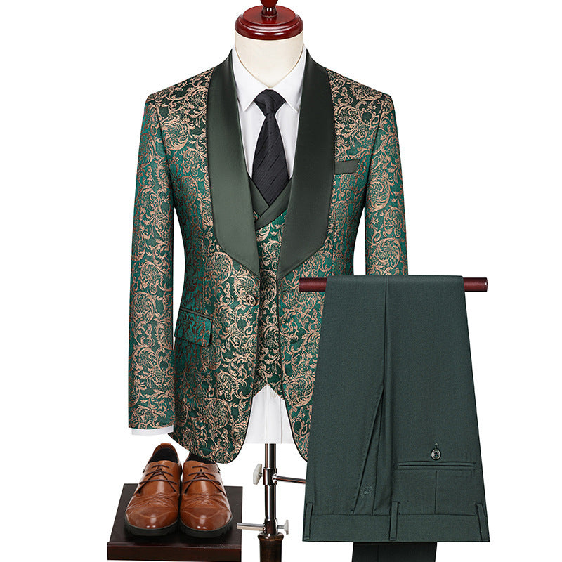 Men's Jacquard Suit