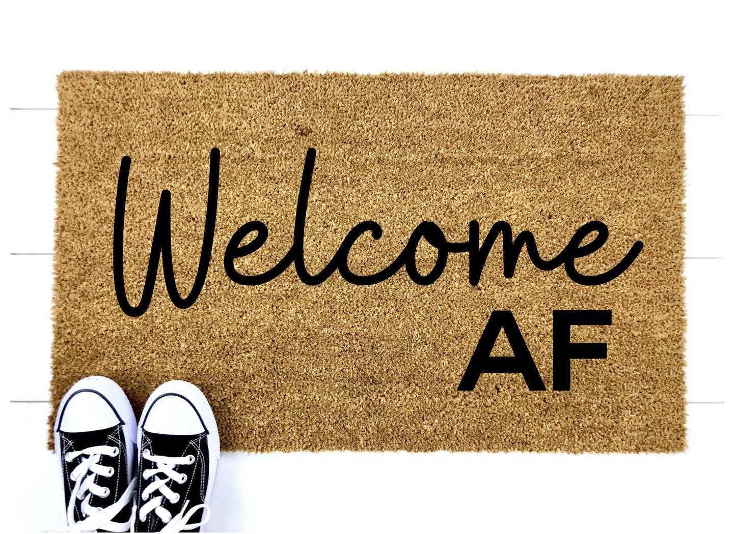 Welcome AF Doormat