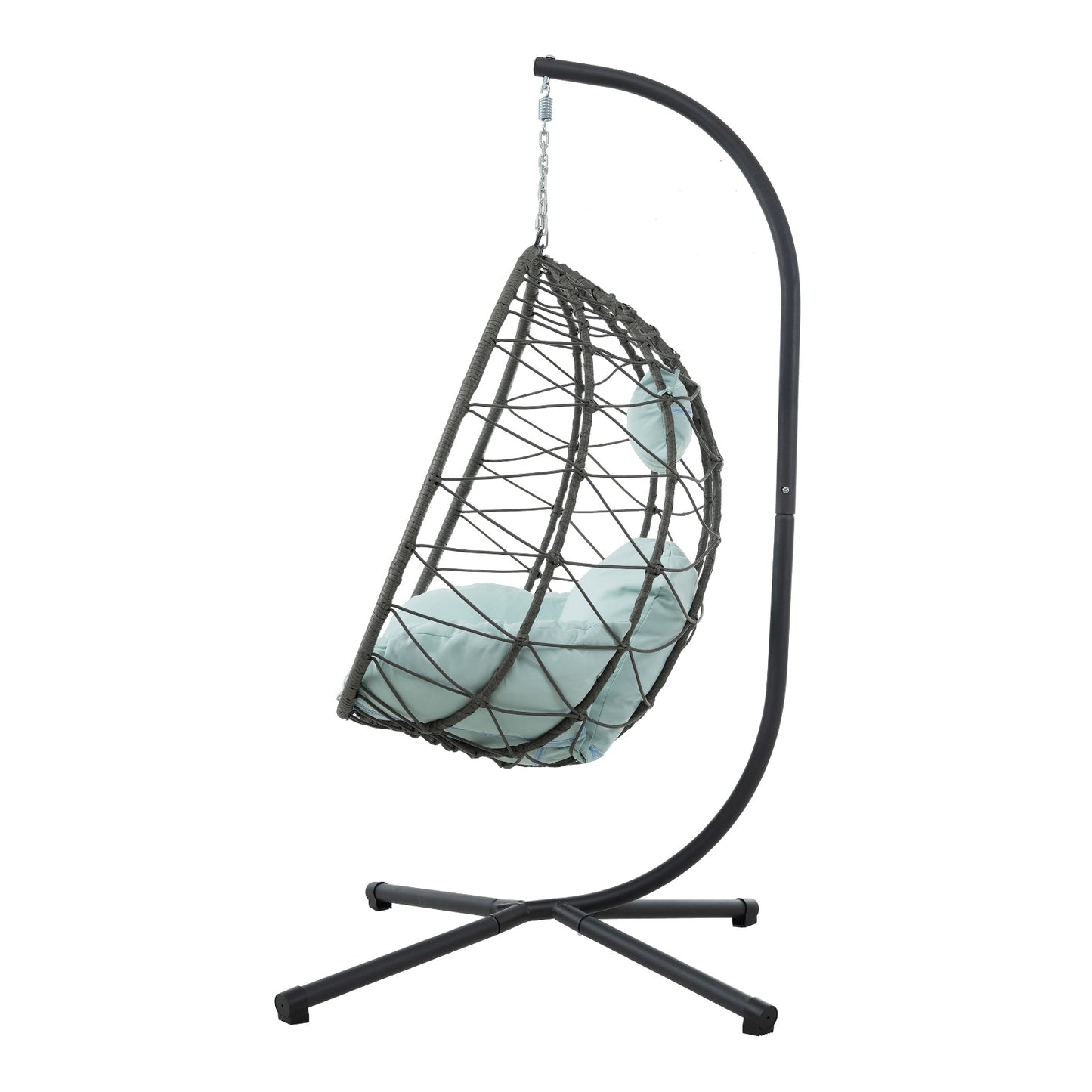 Swing Chair Patio Wicker Hanging Egg Chair Hanging Basket Chair