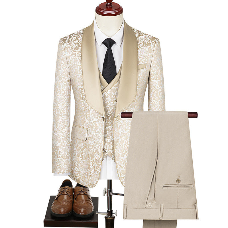 Men's Jacquard Suit