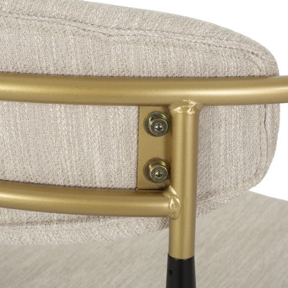 Barstools Set Of 2, Counter Height Upholstered