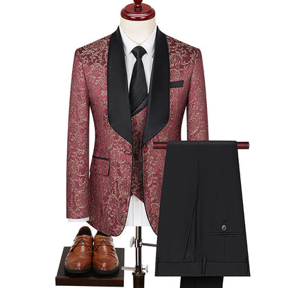 Men's Jacquard Suit