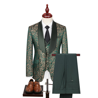 Men's Jacquard Suit