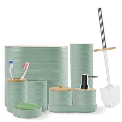 8Pcs Bathroom Accessories Set