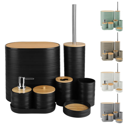 8Pcs Bathroom Accessories Set