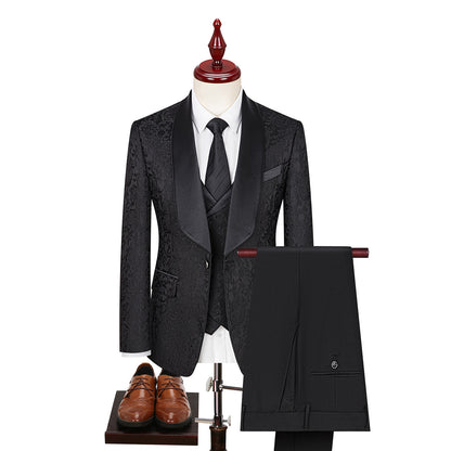 Men's Jacquard Suit