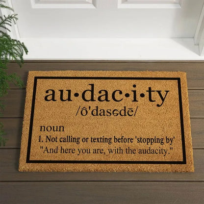 Welcome Doormat, Non-Slip Durable Outdoor Mat