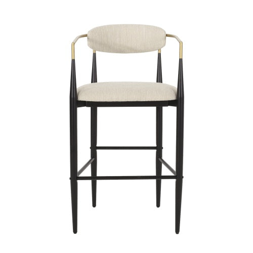 Barstools Set Of 2, Counter Height Upholstered