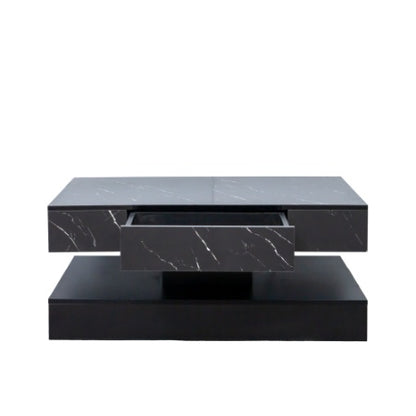 6.93IN High LED Coffee Table, Modern Coffee Table