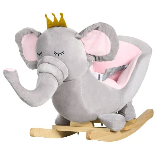 Elephant Rocking Chair Toddler Rocker With Sound