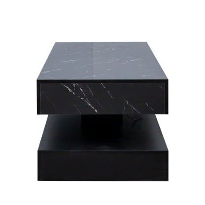 6.93IN High LED Coffee Table, Modern Coffee Table