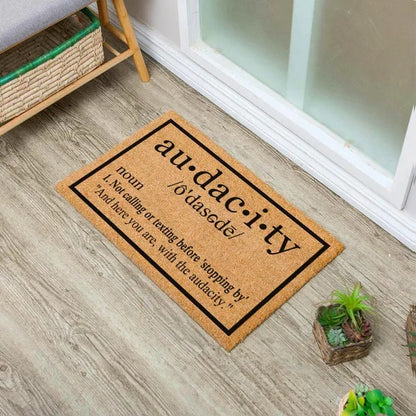 Welcome Doormat, Non-Slip Durable Outdoor Mat