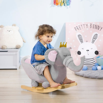 Elephant Rocking Chair Toddler Rocker With Sound