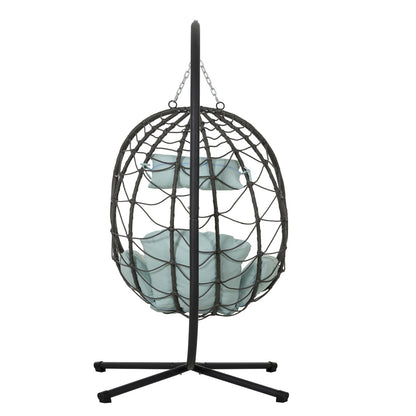 Swing Chair Patio Wicker Hanging Egg Chair Hanging Basket Chair