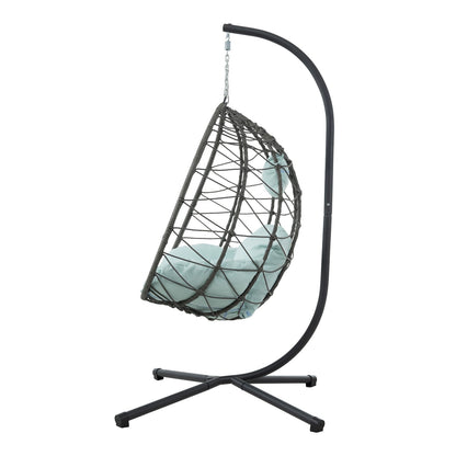 Swing Chair Patio Wicker Hanging Egg Chair Hanging Basket Chair