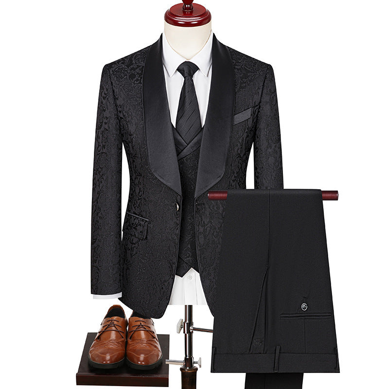 Men's Jacquard Suit