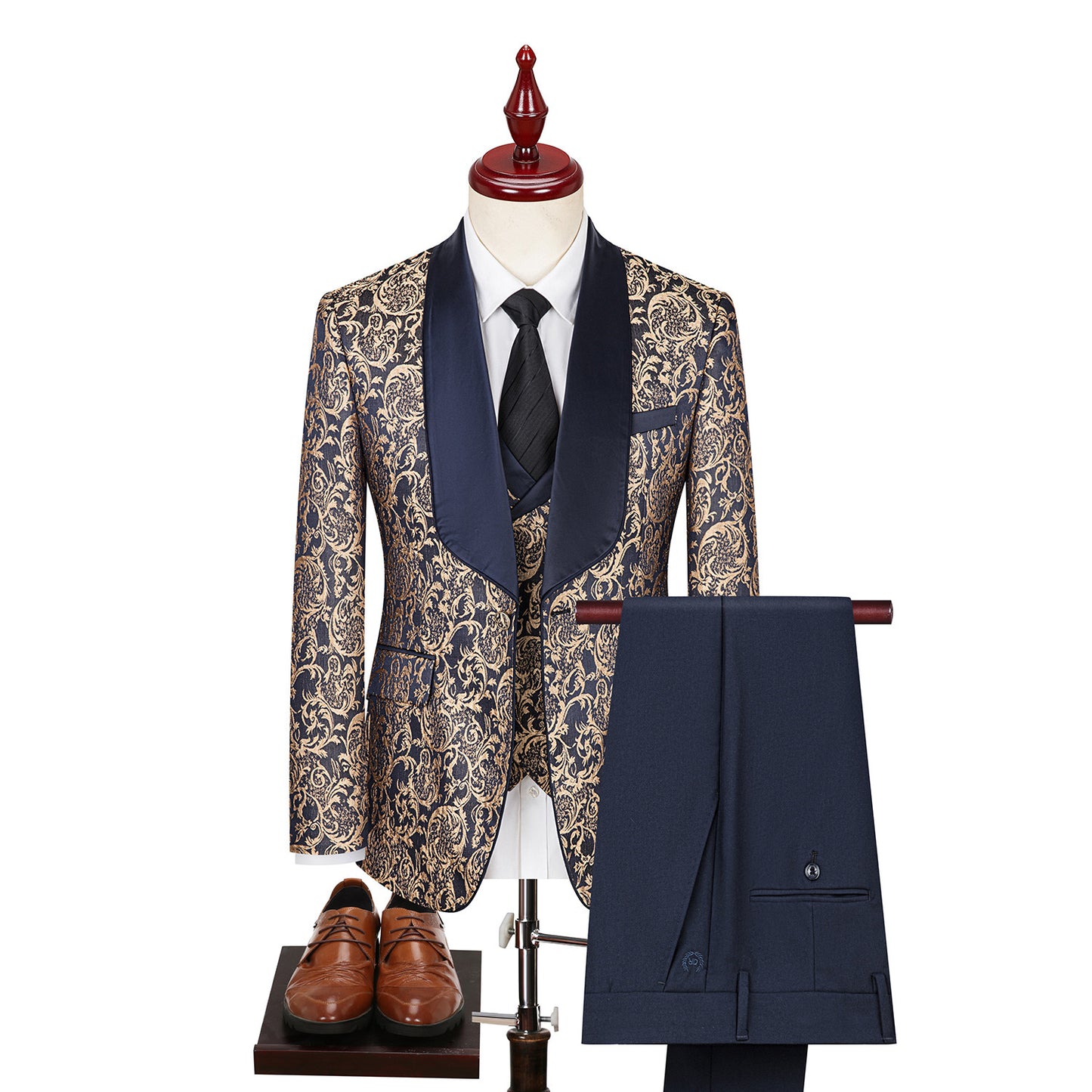 Men's Jacquard Suit