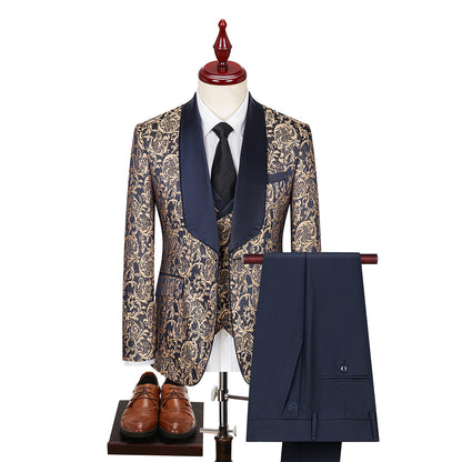 Men's Jacquard Suit