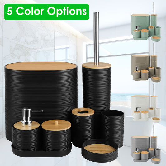 8Pcs Bathroom Accessories Set