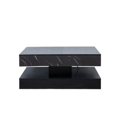 6.93IN High LED Coffee Table, Modern Coffee Table
