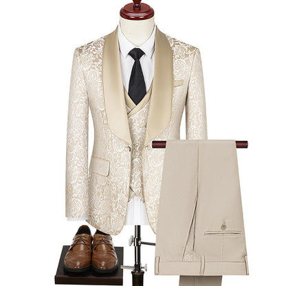 Men's Jacquard Suit