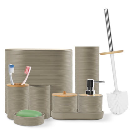 8Pcs Bathroom Accessories Set