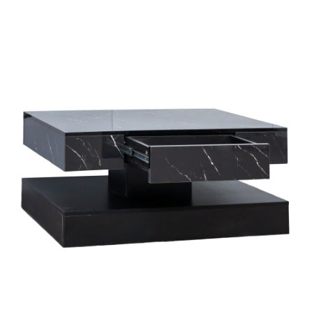 6.93IN High LED Coffee Table, Modern Coffee Table