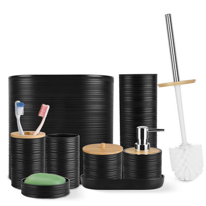 8Pcs Bathroom Accessories Set
